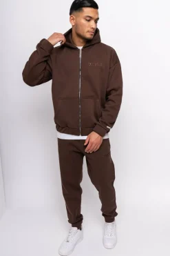 Zipper<Dropsize Heavy Oversize Blank Zip Hoodie Shopping Bag