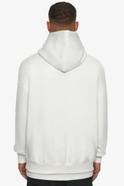 Hoodie<Dropsize Heavy Oversize Blue Puffer Print Hoodie Cream White