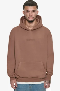Hoodie<Dropsize Heavy Oversize Center Hd Hoodie Brown