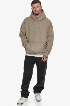 Hoodie<Dropsize Heavy Oversize Center Hd Hoodie Simply Taupe