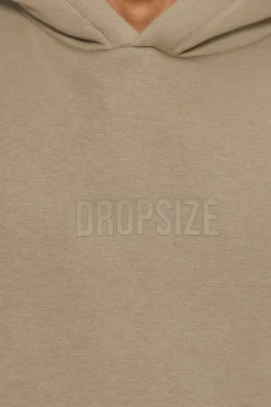 Hoodie<Dropsize Heavy Oversize Center Hd Hoodie Weathered Teak