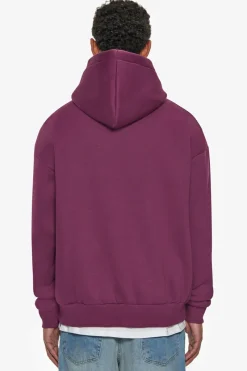 Hoodie<Dropsize Heavy Oversize Center Hd Hoodie Grape Wine