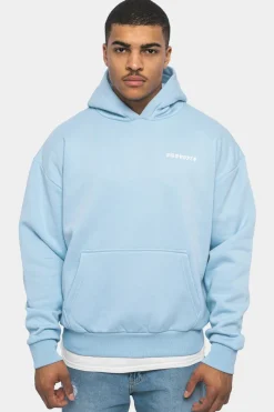 Hoodie<Dropsize Heavy Oversize Circle Hoodie Baby Blue
