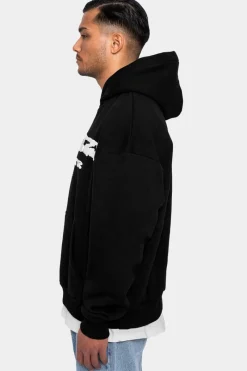 Hoodie<Dropsize Heavy Oversize Cloud Buster Hoodie Black