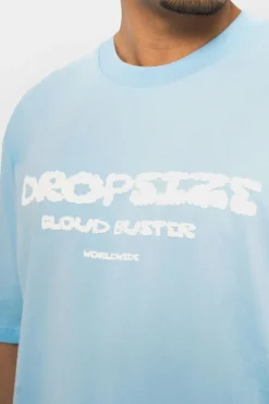 T-Shirt<Dropsize Heavy Oversize Cloud Buster T-Shirt Baby Blue