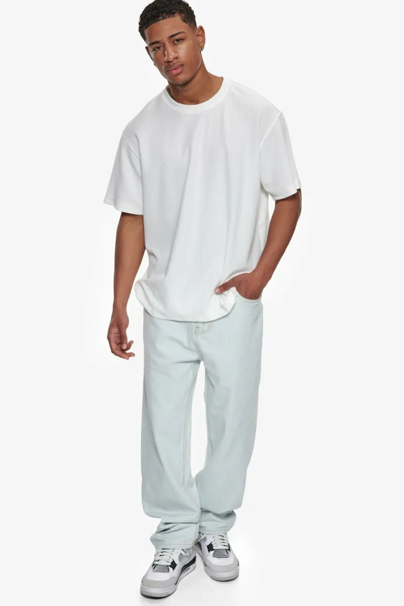 T-Shirt<Dropsize Heavy Oversize Cotton Patch T-Shirt Cream White