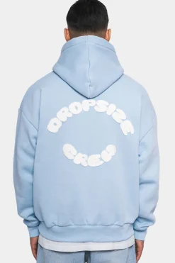 Hoodie<Dropsize Heavy Oversize Crew Hoodie Baby Blue