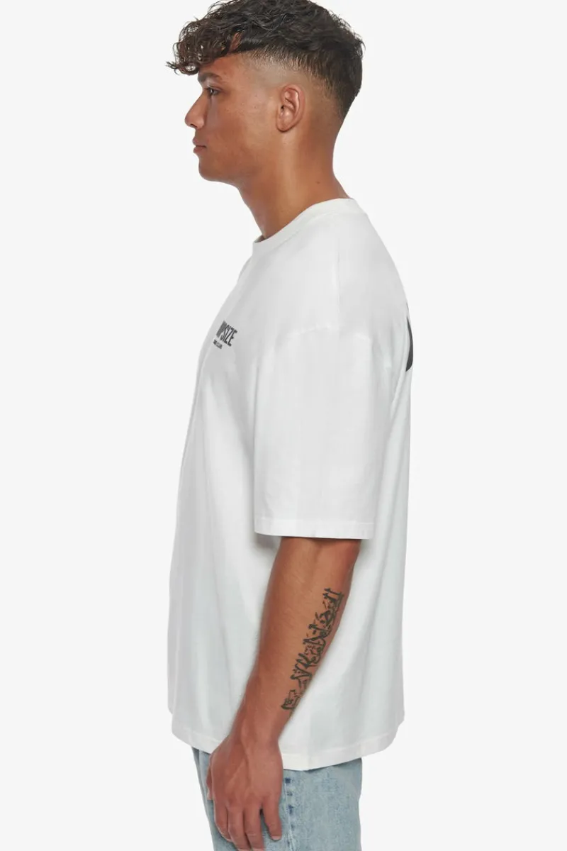 T-Shirt<Dropsize Heavy Oversize Crime Club T-Shirt Cream White
