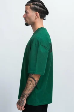 T-Shirt<Dropsize Heavy Oversize Crime Club T-Shirt Green