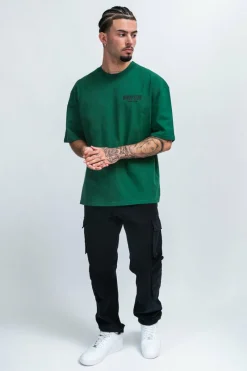T-Shirt<Dropsize Heavy Oversize Crime Club T-Shirt Green