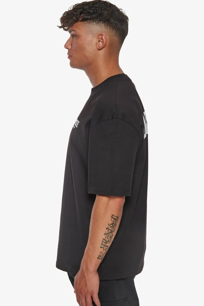 T-Shirt<Dropsize Heavy Oversize Crime Club T-Shirt Black