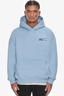 Hoodie<Dropsize Heavy Oversize Crime Edition Hoodie Baby Blue