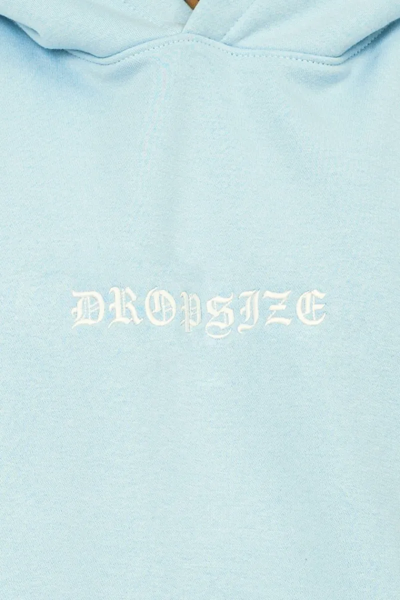 Hoodie<Dropsize Heavy Oversize Crime Hoodie Baby Blue