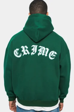 Hoodie<Dropsize Heavy Oversize Crime Hoodie Green