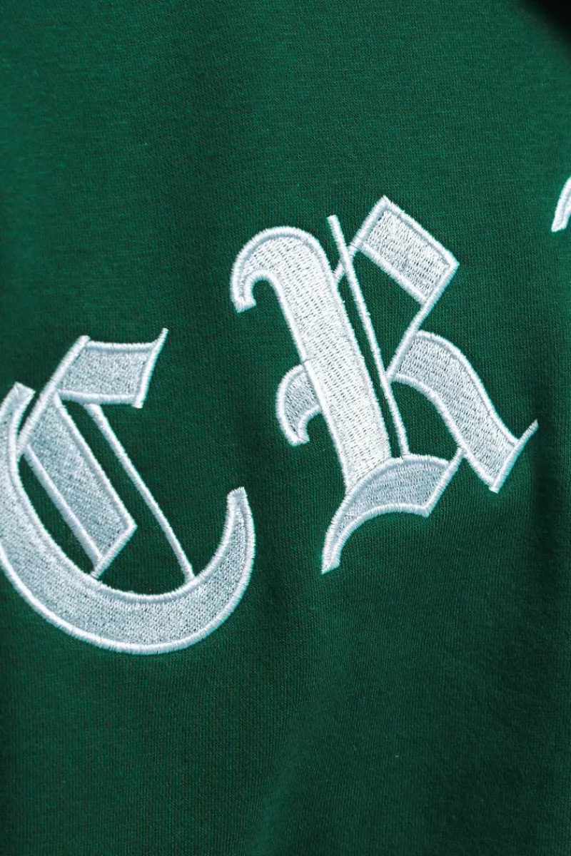 Hoodie<Dropsize Heavy Oversize Crime Hoodie Green
