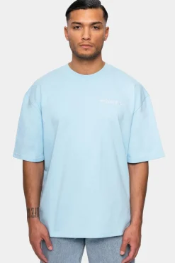 T-Shirt<Dropsize Heavy Oversize Crime Tshirt Baby Blue