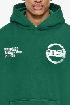 Hoodie<Dropsize Heavy Oversize Designed In Berlin Hoodie Washed Green