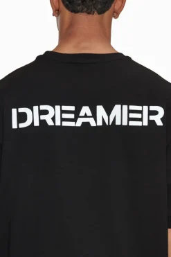 T-Shirt<Dropsize Heavy Oversize Dreamer T-Shirt Black