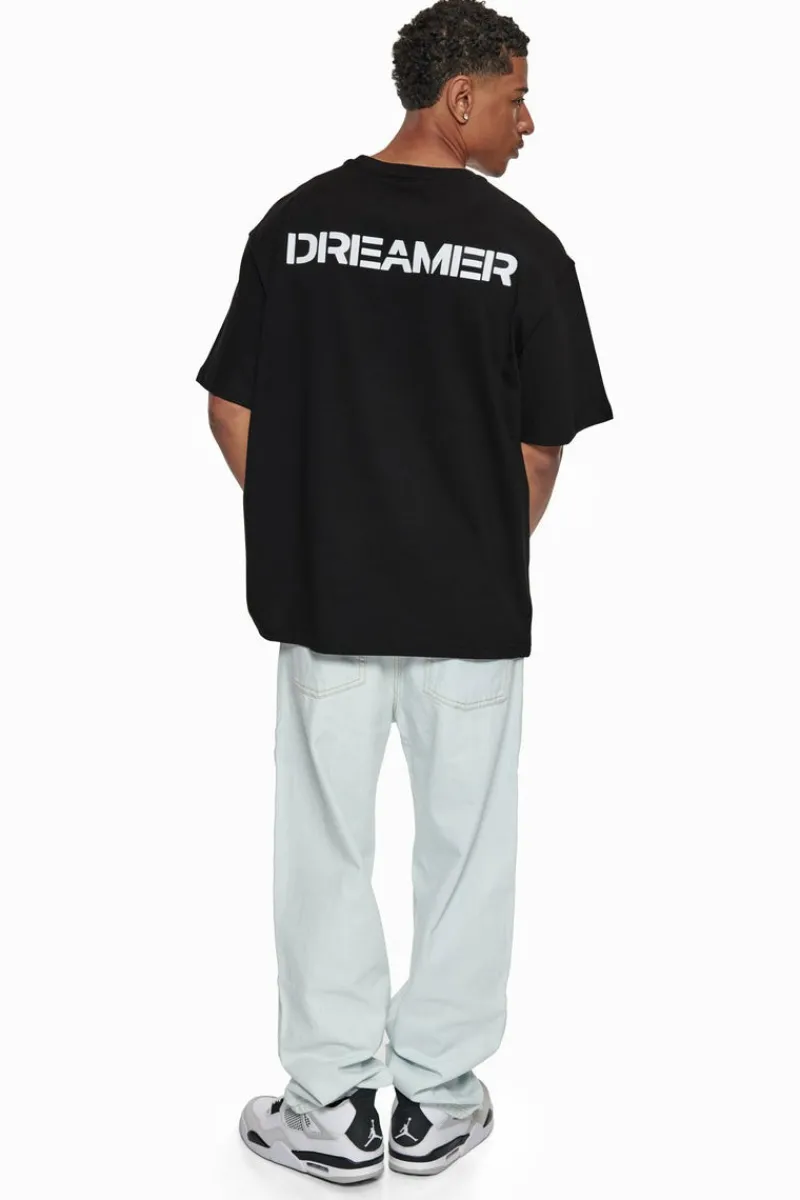 T-Shirt<Dropsize Heavy Oversize Dreamer T-Shirt Black