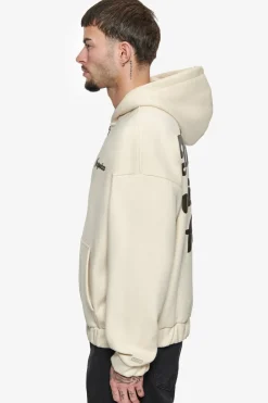 Zipper<Dropsize Heavy Oversize Dream Without Fear Zip Hoodie Coconut Milk