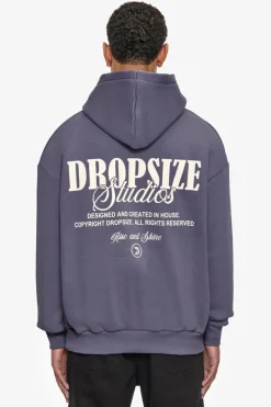 Hoodie<Dropsize Heavy Oversize Studios Hoodie Granite