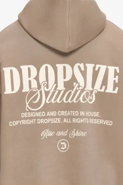 Hoodie<Dropsize Heavy Oversize Studios Hoodie Silvermink/Coconut