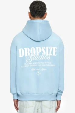 Hoodie<Dropsize Heavy Oversize Studios Hoodie Baby Blue