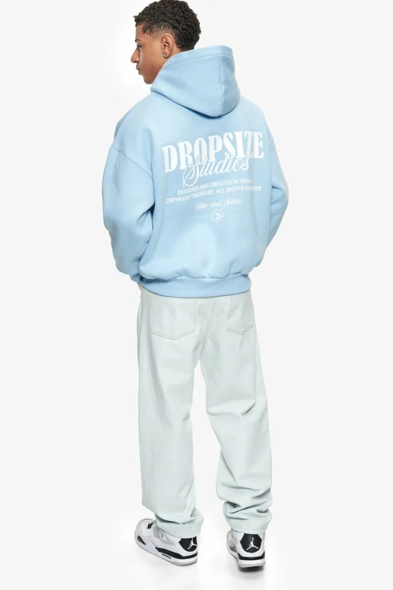 Hoodie<Dropsize Heavy Oversize Studios Hoodie Baby Blue