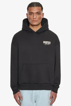 Hoodie<Dropsize Heavy Oversize Studios Hoodie Black/Coconut