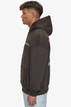 Hoodie<Dropsize Heavy Oversize Durer Hoodie Washed Black