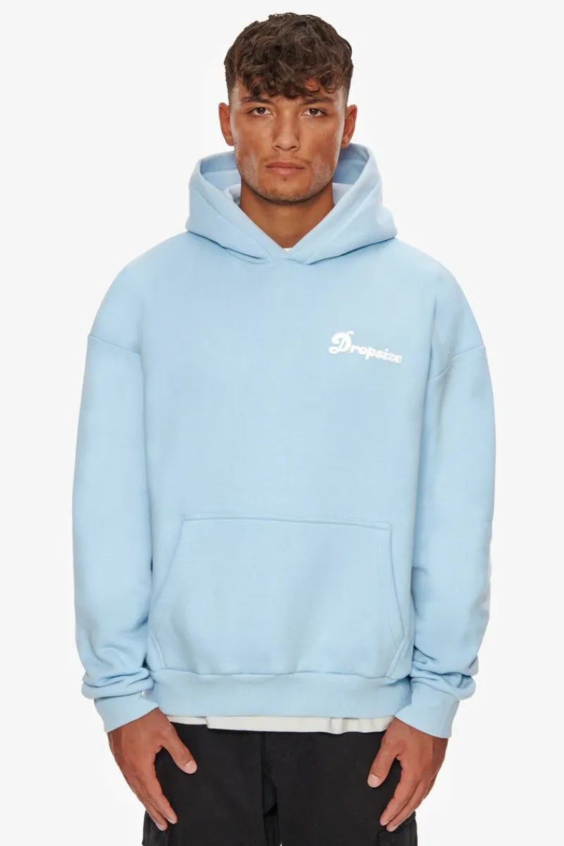 Hoodie<Dropsize Heavy Oversize Dwf Hoodie Baby Blue