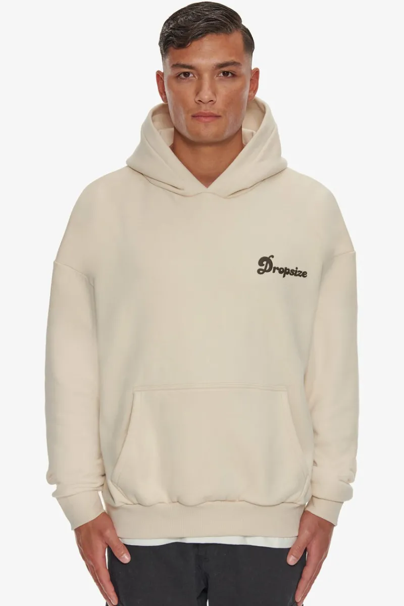 Hoodie<Dropsize Heavy Oversize Dwf Hoodie Coconut Milk