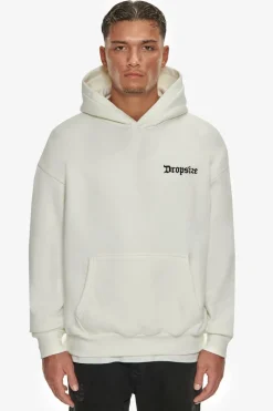 Hoodie<Dropsize Heavy Oversize Embo Hoodie Cream White