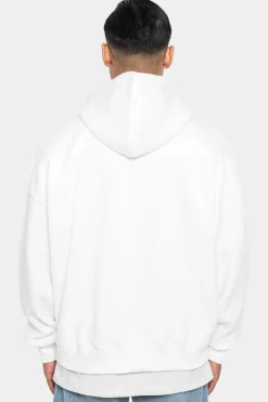 Hoodie<Dropsize Heavy Oversize Embo Hoodie Cream/Babyblue