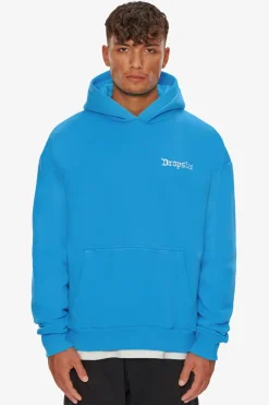 Hoodie<Dropsize Heavy Oversize Embo Hoodie Light Blue