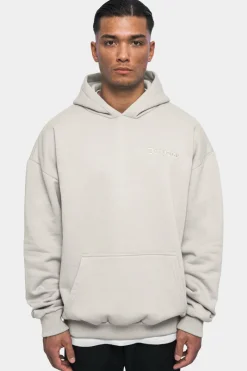Hoodie<Dropsize Heavy Oversize Embo Hoodie Moon Beam