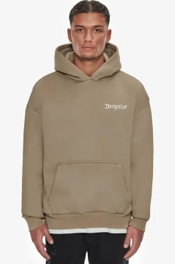 Hoodie<Dropsize Heavy Oversize Embo Hoodie Weathered Teak