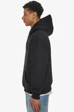 Hoodie<Dropsize Heavy Oversize Embossed Hoodie Black