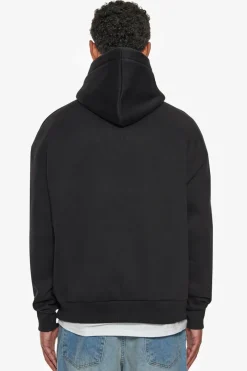 Hoodie<Dropsize Heavy Oversize Embossed Hoodie Black