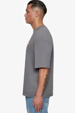 T-Shirt<Dropsize Heavy Oversize Embo T-Shirt Anthrazit