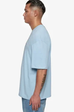 T-Shirt<Dropsize Heavy Oversize Embo T-Shirt Baby Blue