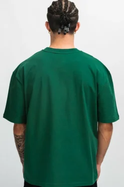 T-Shirt<Dropsize Heavy Oversize Embo T-Shirt Green