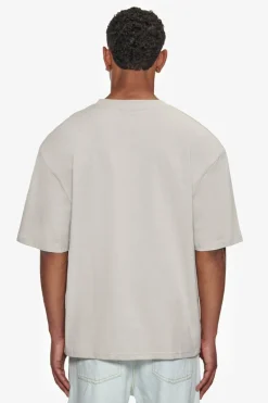 T-Shirt<Dropsize Heavy Oversize Embo T-Shirt Light Grey