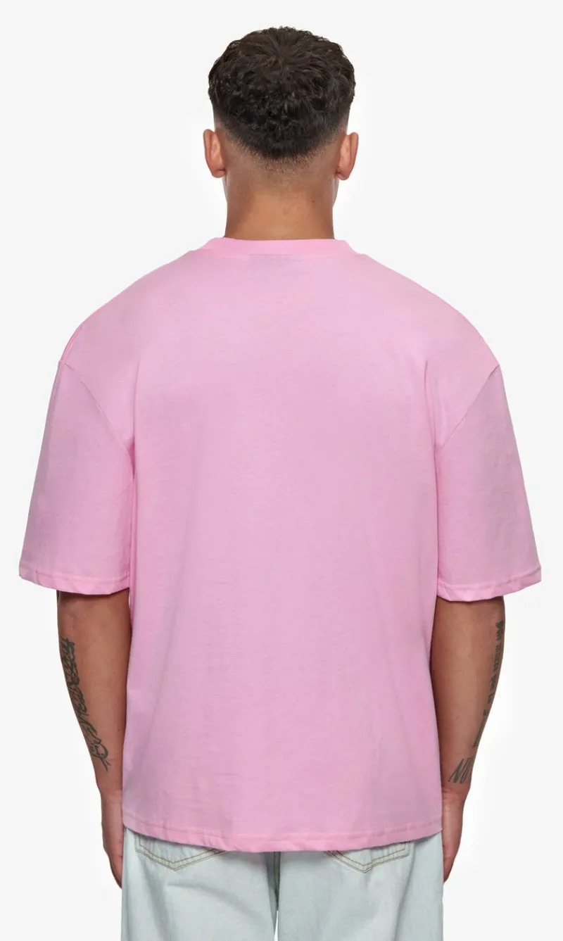 T-Shirt<Dropsize Heavy Oversize Embo T-Shirt Pink