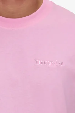 T-Shirt<Dropsize Heavy Oversize Embo T-Shirt Pink