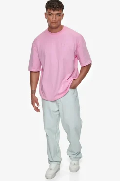 T-Shirt<Dropsize Heavy Oversize Embo T-Shirt Pink