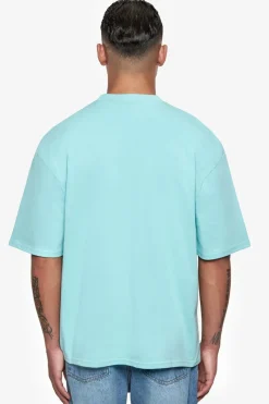 T-Shirt<Dropsize Heavy Oversize Embo T-Shirt Turquois