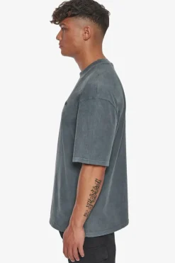 T-Shirt<Dropsize Heavy Oversize Embo T-Shirt Washed Grey