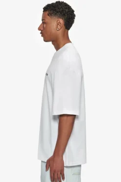 T-Shirt<Dropsize Heavy Oversize Embo T-Shirt White/Green
