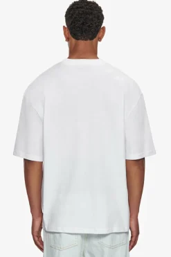 T-Shirt<Dropsize Heavy Oversize Embo T-Shirt White/Green